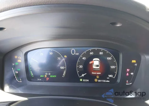 2025 Honda Civic Hybrid Sport/Sport Touring из США, поврежденный, VIN 2HGFE4F84SH336671